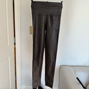 Aritzia Chocolate Brown Leggings